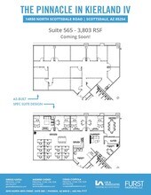 14850 N Scottsdale Rd, Scottsdale, AZ à louer Plan d’étage– Image 1 sur 1