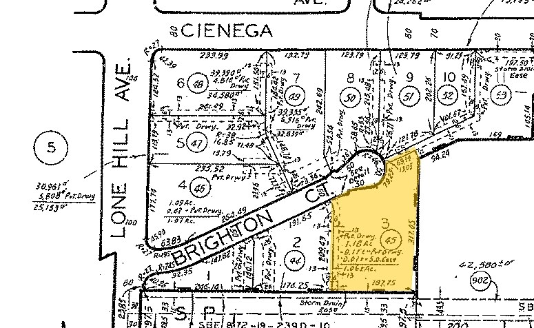 970 Brighton Ct, San Dimas, CA à louer - Plan cadastral – Image 2 sur 15