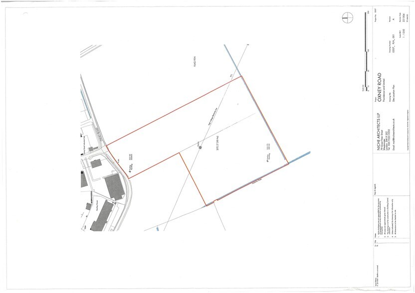 Oxney Road, Peterborough à vendre - Plan de site – Image 2 sur 2