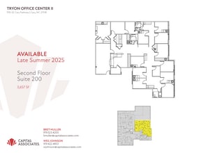1120 SE Cary Pky, Cary, NC à louer Plan d’étage– Image 1 sur 1