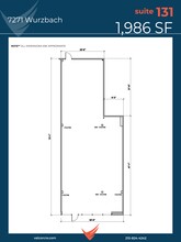 7271 Wurzbach Rd, San Antonio, TX à louer Plan de site– Image 1 sur 1