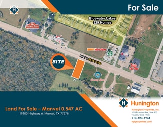 Plus de détails pour 19200 Highway 6, Manvel, TX - Terrain à vendre