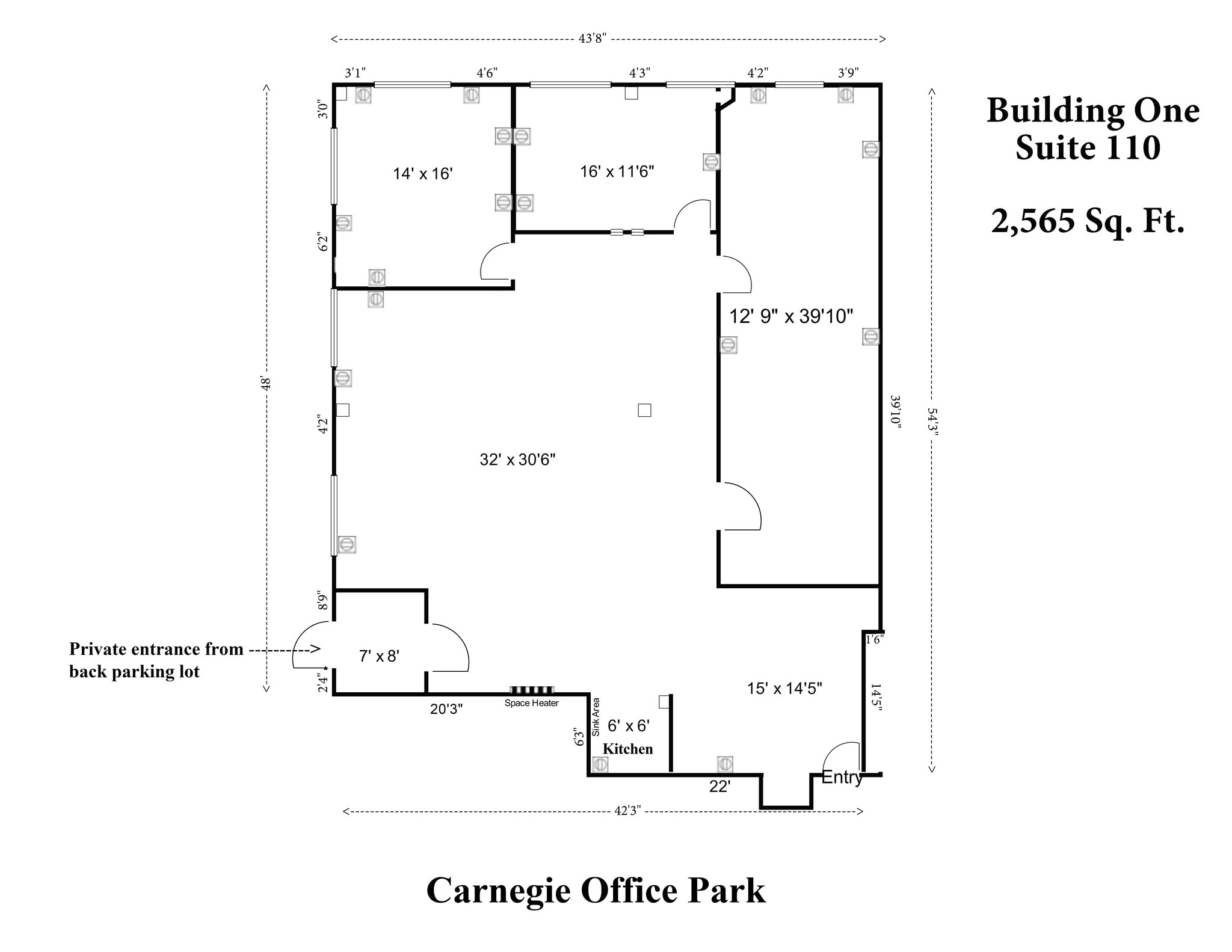 600 N Bell Ave, Carnegie, PA à louer Plan de site– Image 1 sur 9