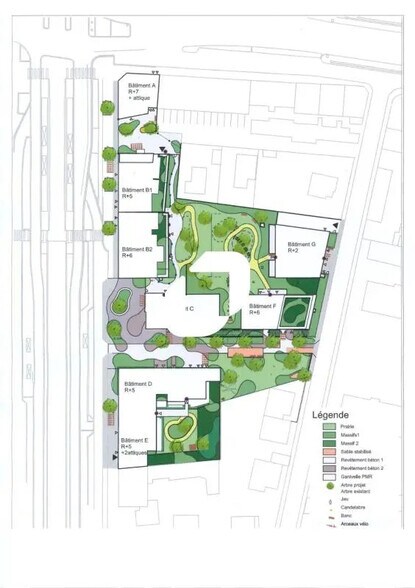 Local d’activités dans Grenoble à louer - Plan de site – Image 2 sur 3