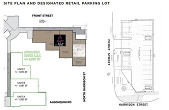1 N Main St, Algonquin, IL à louer Plan de site– Image 1 sur 1