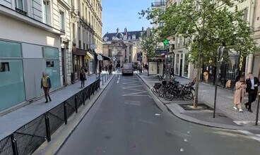 Paris - VUE AÉRIENNE vue de carte