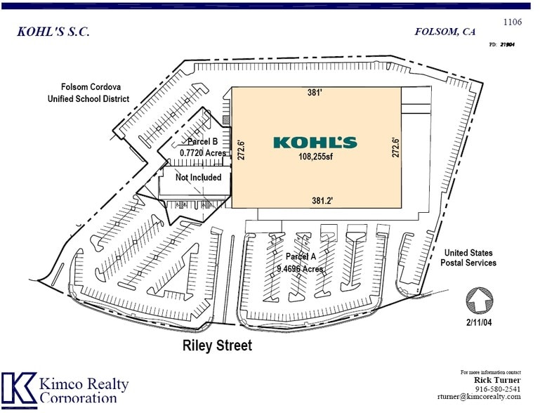 1013 Riley St, Folsom, CA à louer - Plan de site – Image 3 sur 4