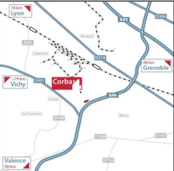 8 Rue Marcel Mérieux, Corbas à louer - Photo de l’immeuble – Image 2 sur 3