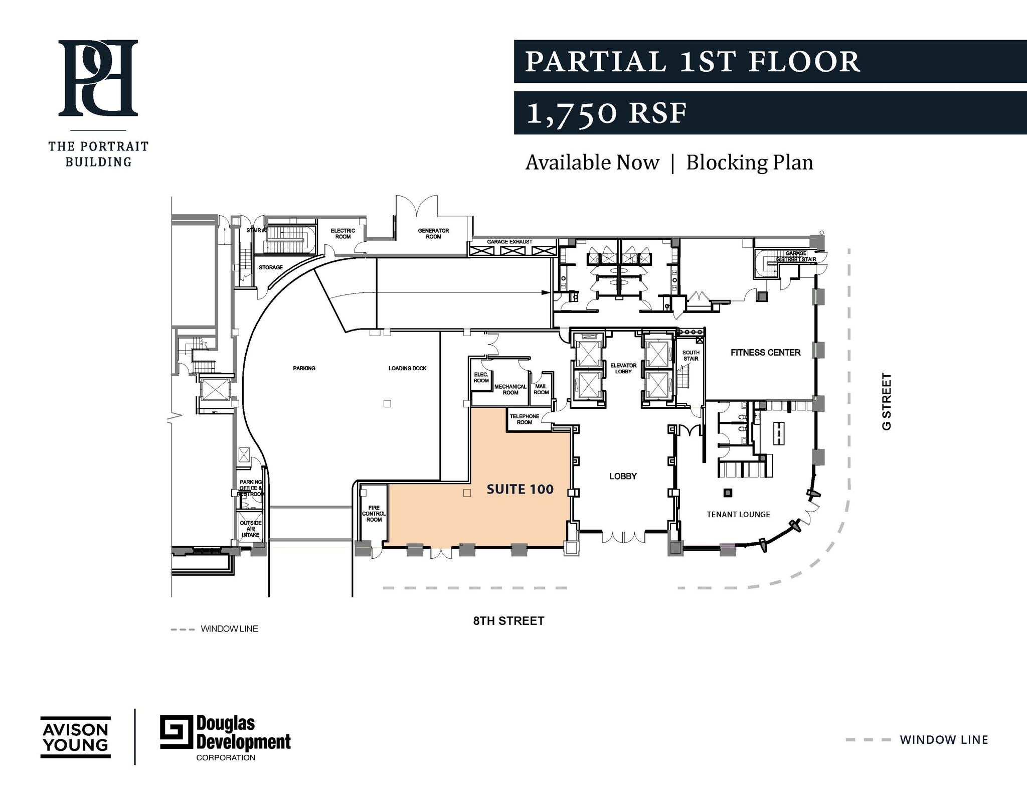 701 8th St NW, Washington, DC à louer Plan d’étage– Image 1 sur 1