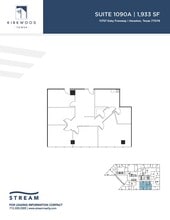 11757 Katy Fwy, Houston, TX à louer Plan d’étage– Image 1 sur 1