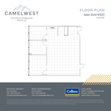 2001 W Camelback Rd, Phoenix, AZ à louer Plan d’étage– Image 1 sur 1