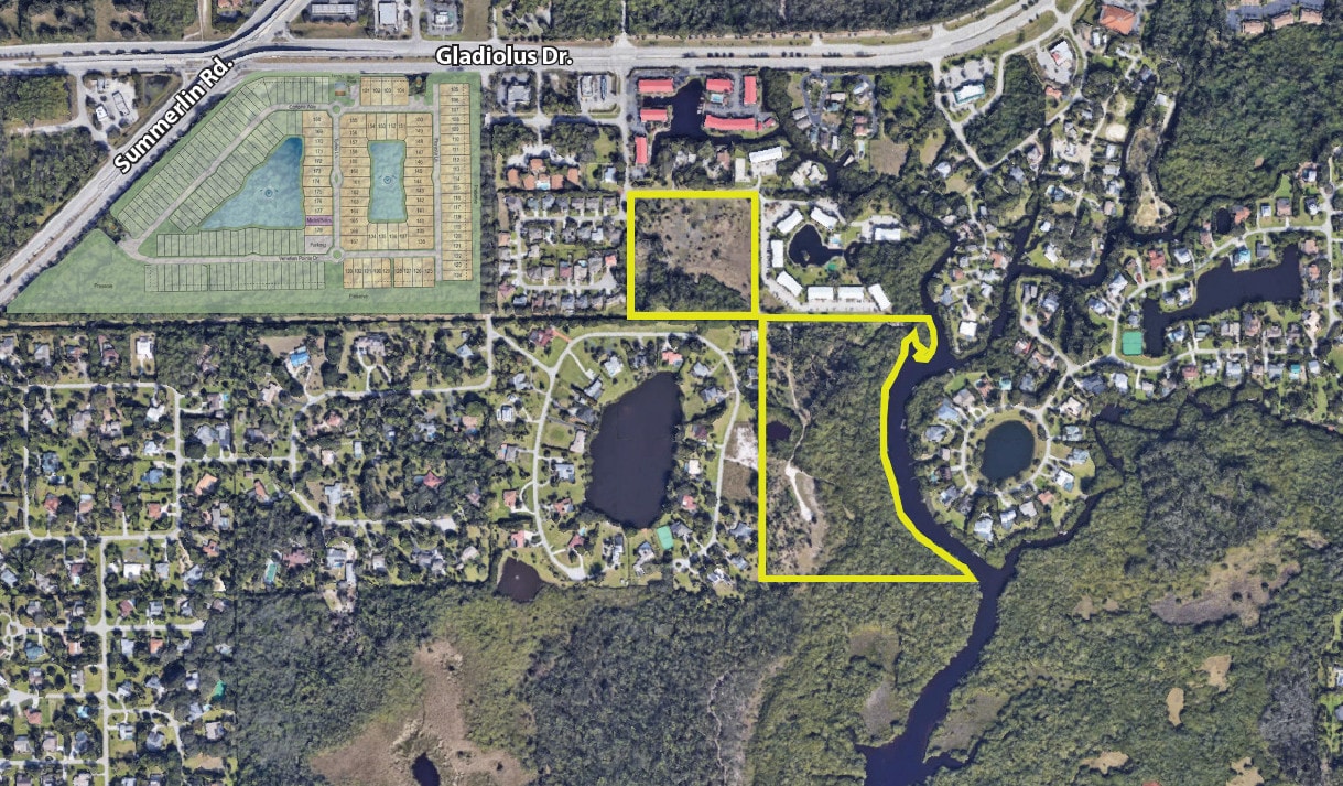 7205-7215 Maida Ln, Fort Myers, FL à vendre Aérien– Image 1 sur 8