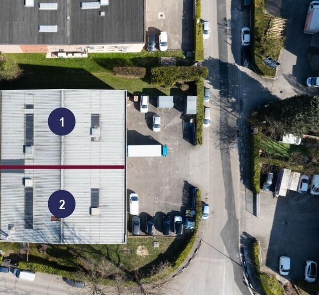 Local d’activités dans Vaulx-en-Velin à louer - Aérien – Image 2 sur 8