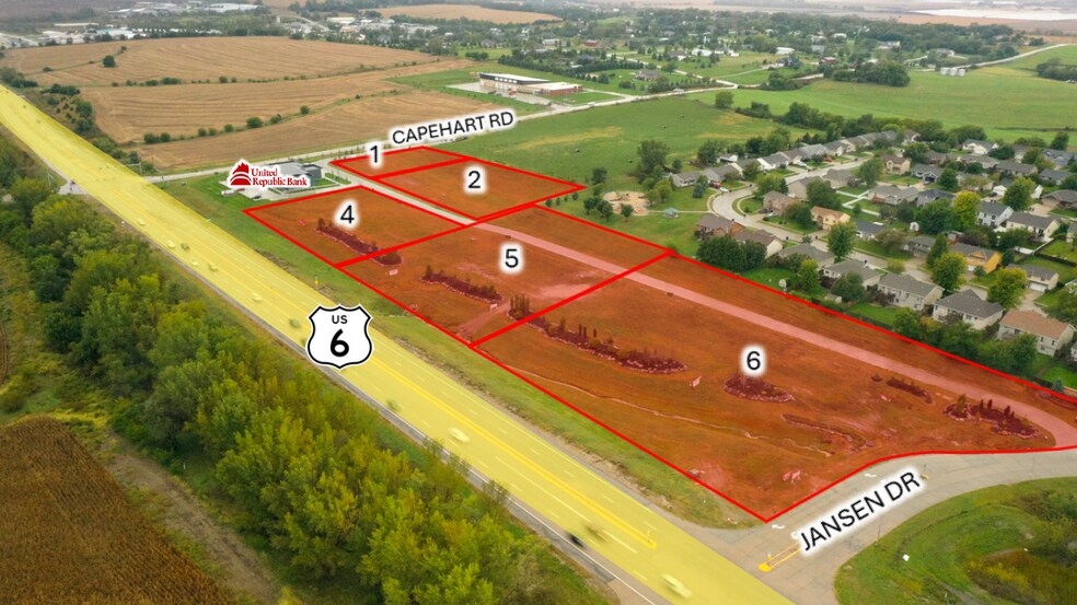 HWY 6 & Capehart Road, Gretna, NE à vendre - Photo principale – Image 1 sur 4