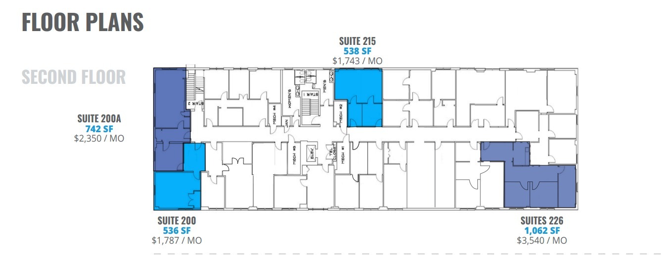 6917 Arlington Rd, Bethesda, MD à louer Plan d’étage– Image 1 sur 1