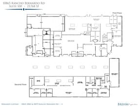 10865 Rancho Bernardo Rd, San Diego, CA à louer Plan d’étage– Image 1 sur 1