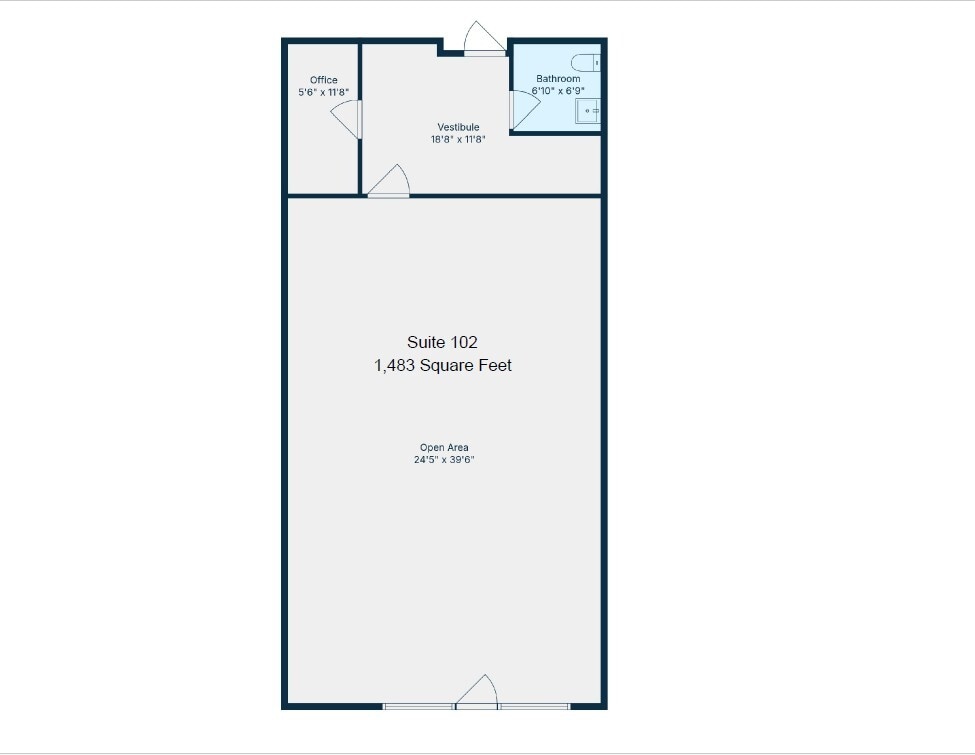 122 E 17th St, Santa Ana, CA à louer Plan d’étage– Image 1 sur 1