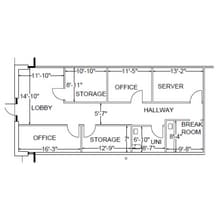 200-240 Cobb Pky N, Marietta, GA à louer Plan d’étage– Image 1 sur 1