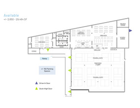 6700 South Blvd, Charlotte, NC à louer Plan d’étage– Image 2 sur 2