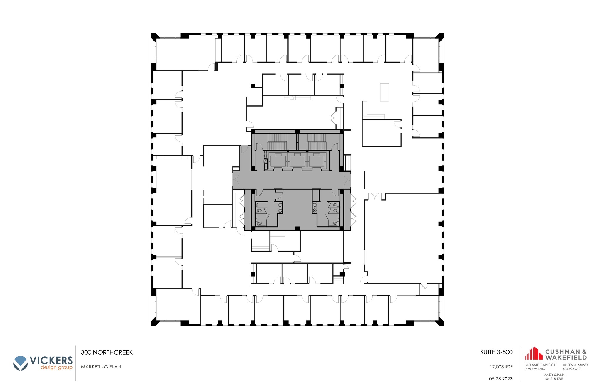 3715 Northside Pky NW, Atlanta, GA à louer Plan de site– Image 1 sur 1