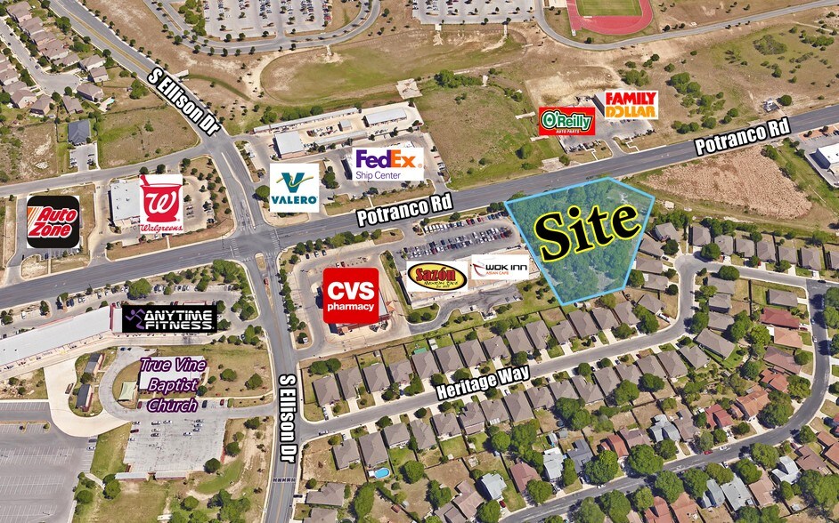 Potranco Rd, San Antonio, TX à vendre - Photo de l’immeuble – Image 1 sur 2