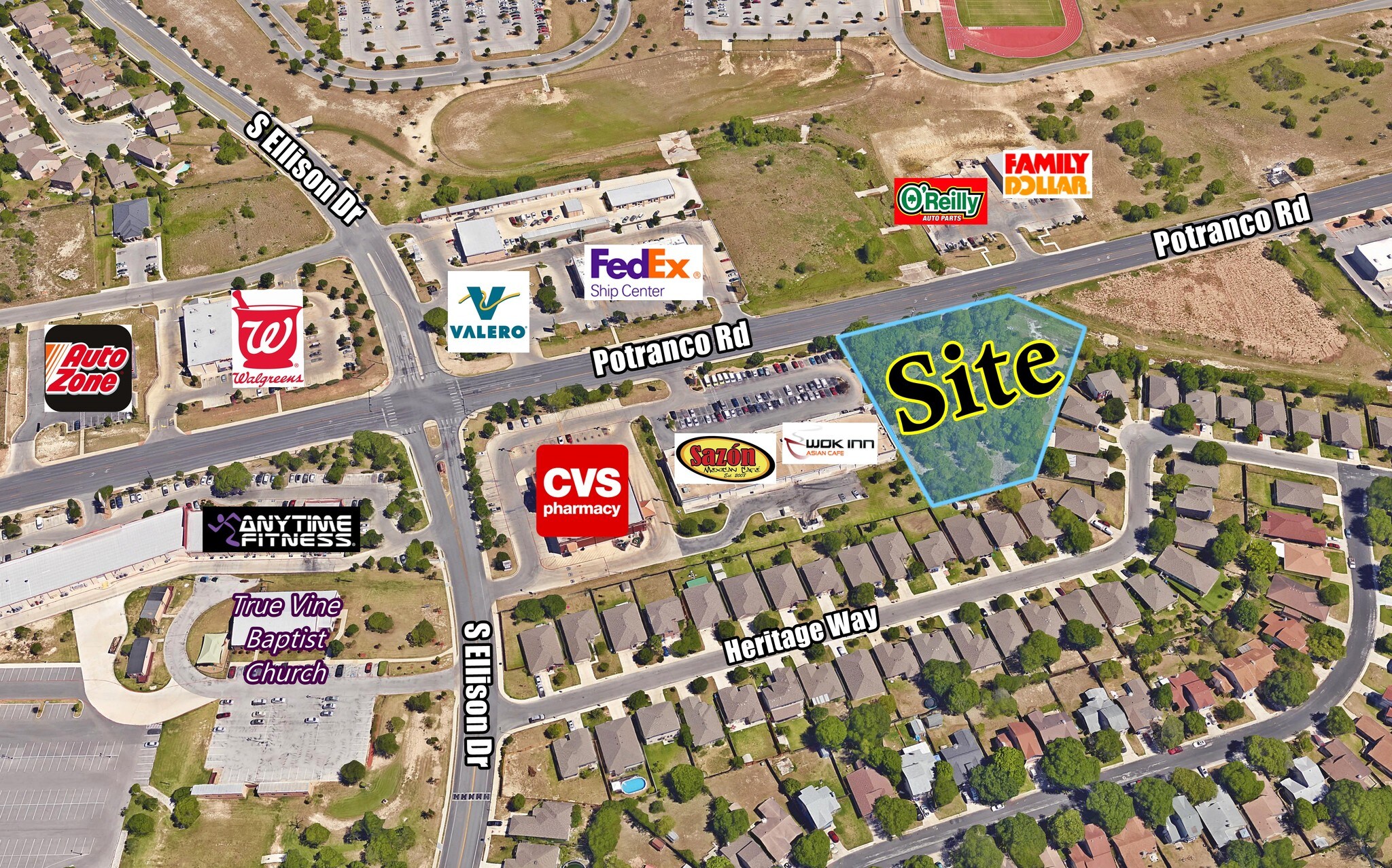 Potranco Rd, San Antonio, TX à vendre Photo de l’immeuble– Image 1 sur 3