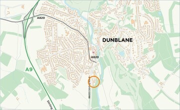 Duckburn Park, Dunblane à louer Carte– Image 2 sur 2