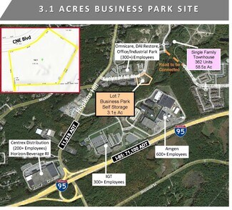 Plus de détails pour Centre of New England Lot 7, Coventry, RI - Terrain à vendre