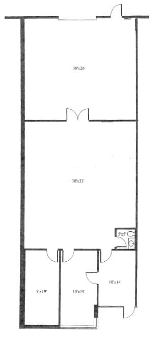 8422-8428 Sterling St, Irving, TX à louer Plan d’étage– Image 1 sur 1