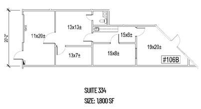11837 Judd Ct, Dallas, TX à louer Plan d’étage– Image 1 sur 1