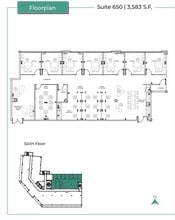 95 Merrick Way, Coral Gables, FL à louer Plan d’étage– Image 1 sur 1