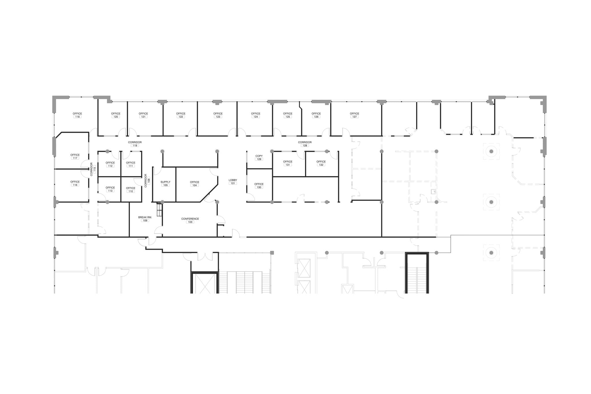 323 W Lakeside Ave, Cleveland, OH à louer Plan de site– Image 1 sur 1