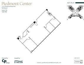 3495 Piedmont Rd NE, Atlanta, GA à louer Plan d’étage– Image 1 sur 1