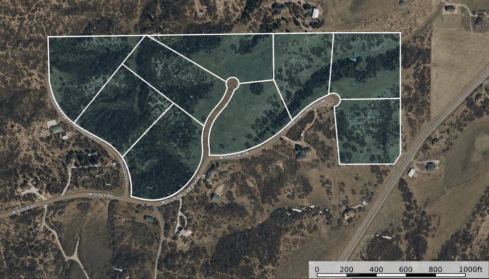 5610 Sioux Dr, Sedalia, CO à vendre - Plan cadastral – Image 2 sur 5
