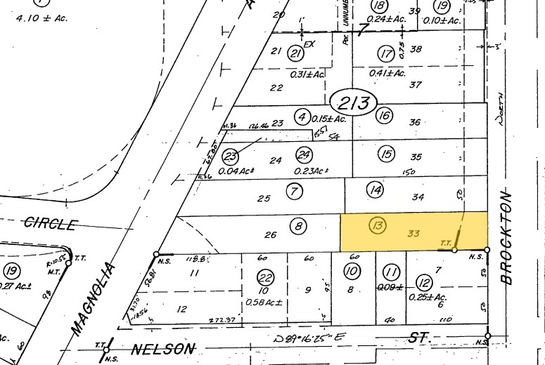 6771-6779 Brockton Ave, Riverside, CA à louer - Plan cadastral – Image 2 sur 7
