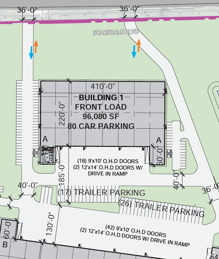 Scarsdale Blvd @ I-45 South, Houston, TX à louer Plan de site– Image 1 sur 1