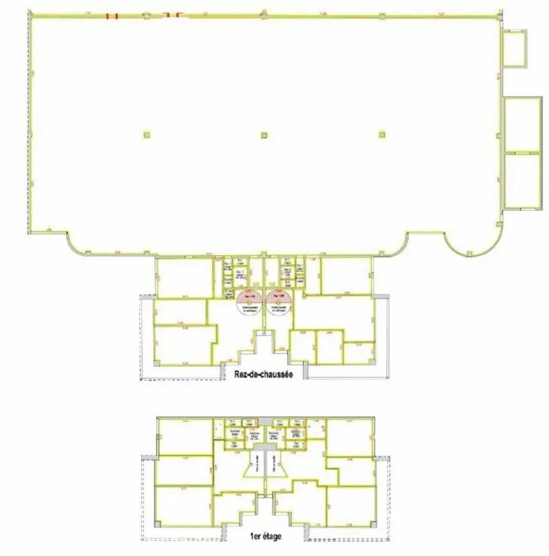Bureau dans Vitrolles à louer Plan d’étage– Image 1 sur 2