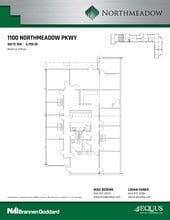 1100 Northmeadow Pky, Roswell, GA à louer Plan d’étage– Image 1 sur 1