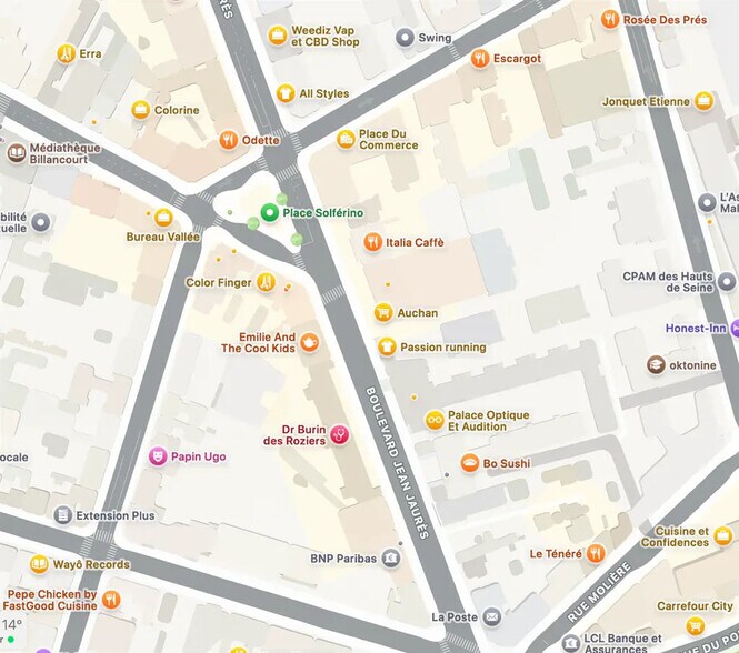 Local commercial dans Boulogne-Billancourt à louer - Photo de l’immeuble – Image 3 sur 5