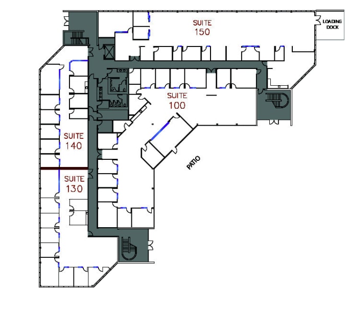 2 Executive Cir, Irvine, CA à louer Plan d’étage– Image 1 sur 1