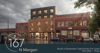 Plus de détails pour 167 N Morgan St, Chicago, IL - Local commercial à louer