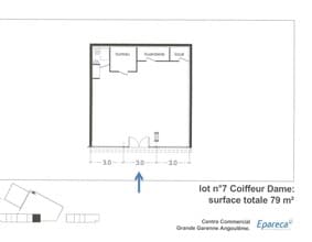 38 Rue Pierre Aumaître, Angoulême à louer Plan d’étage– Image 2 sur 3