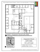 4650 S Hagadorn Rd, East Lansing, MI à louer Plan d’étage– Image 1 sur 1