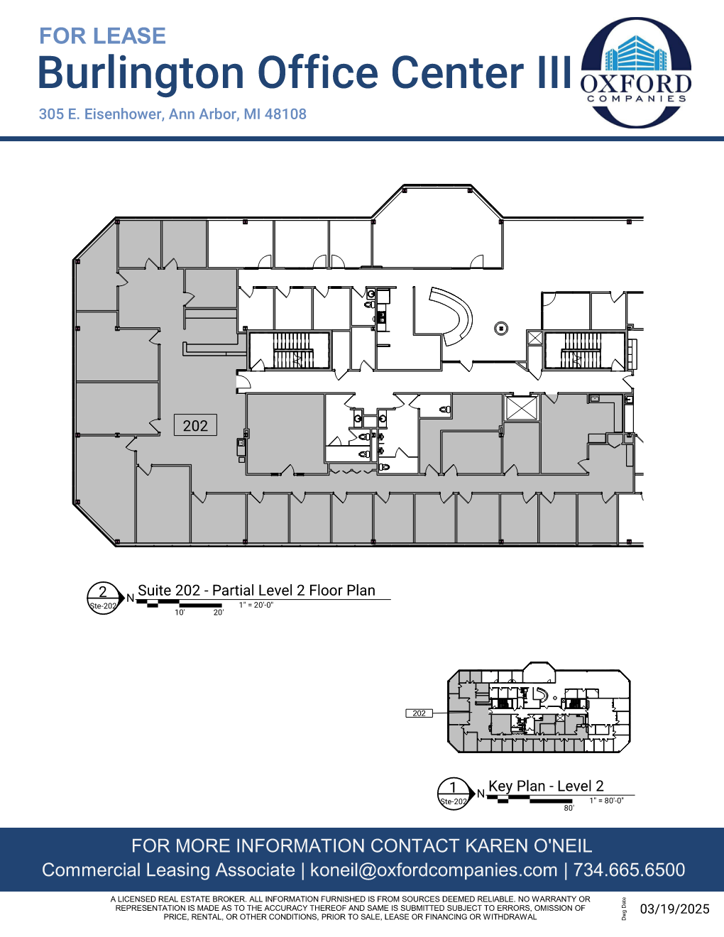 305 E Eisenhower Pkwy, Ann Arbor, MI à louer Plan d’étage– Image 1 sur 1