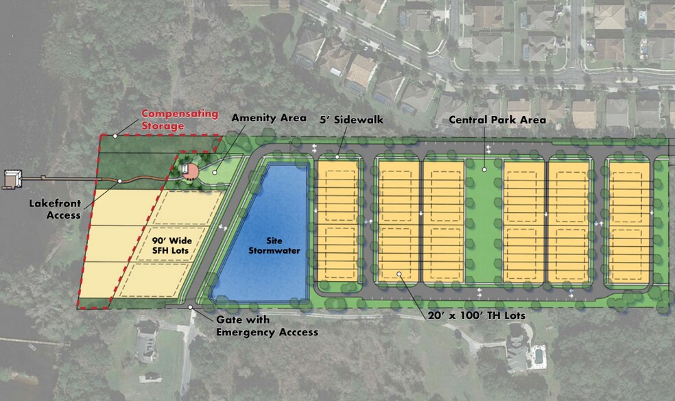 1390 Oak Shore Dr, Saint Cloud, FL à vendre - Plan de site – Image 2 sur 3