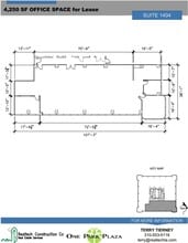 3250 Wilshire Blvd, Los Angeles, CA à louer Plan d’étage– Image 1 sur 1