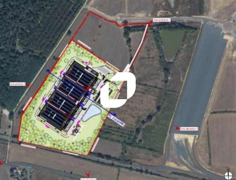 Industriel/Logistique dans Yzeure à vendre - Plan de site – Image 3 sur 3