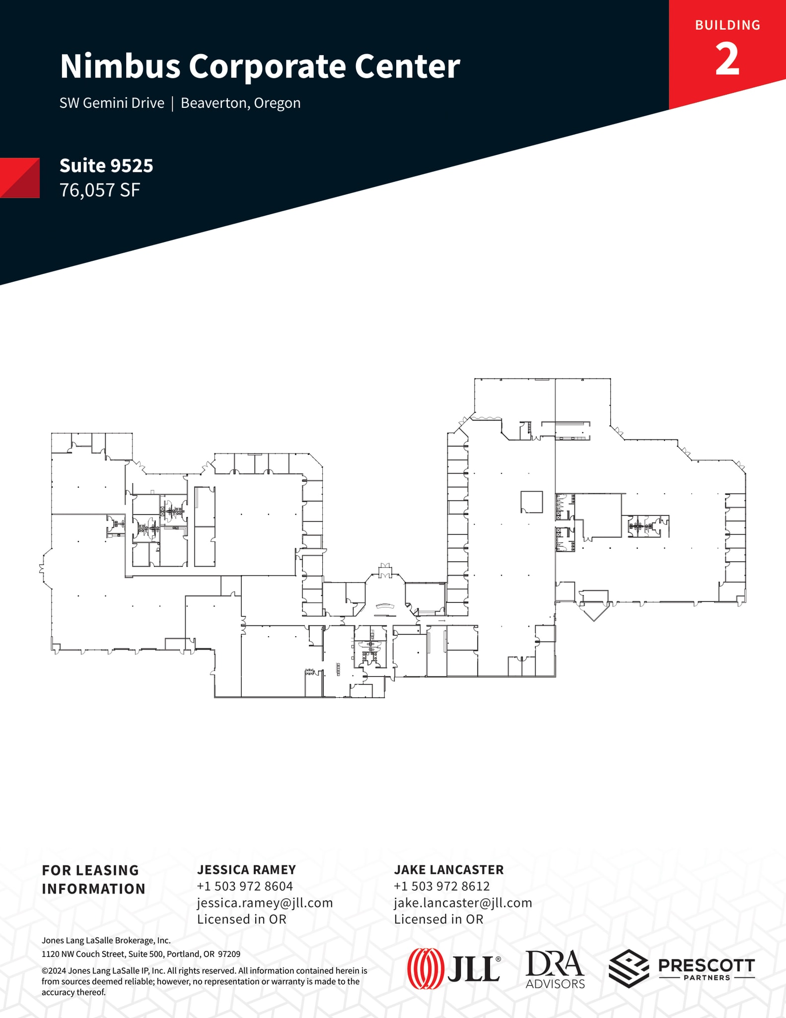 9700-9746 SW Nimbus Ave, Beaverton, OR à louer Plan d’étage– Image 1 sur 1