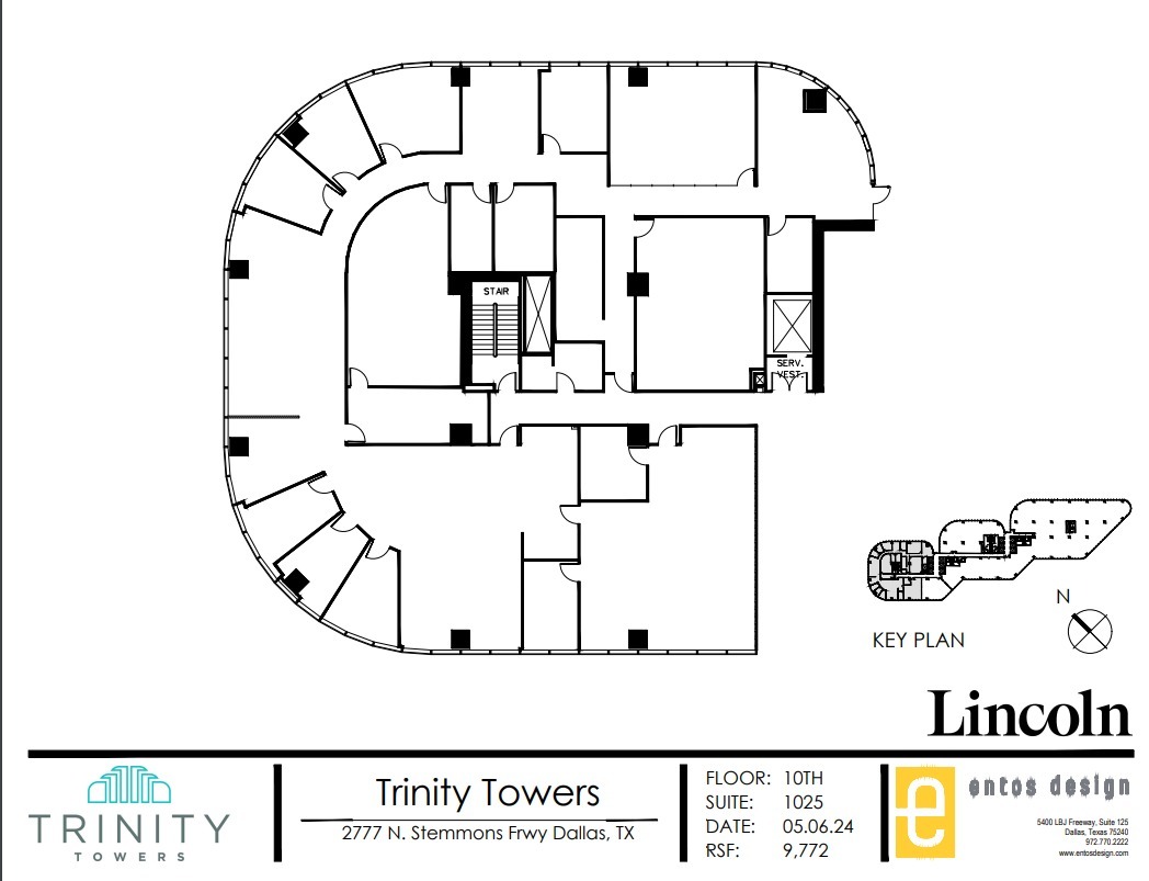 2777 N Stemmons Fwy, Dallas, TX à louer Plan d’étage– Image 1 sur 1