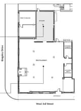 4083 W 3rd St, Los Angeles, CA à louer Plan d’étage– Image 2 sur 2